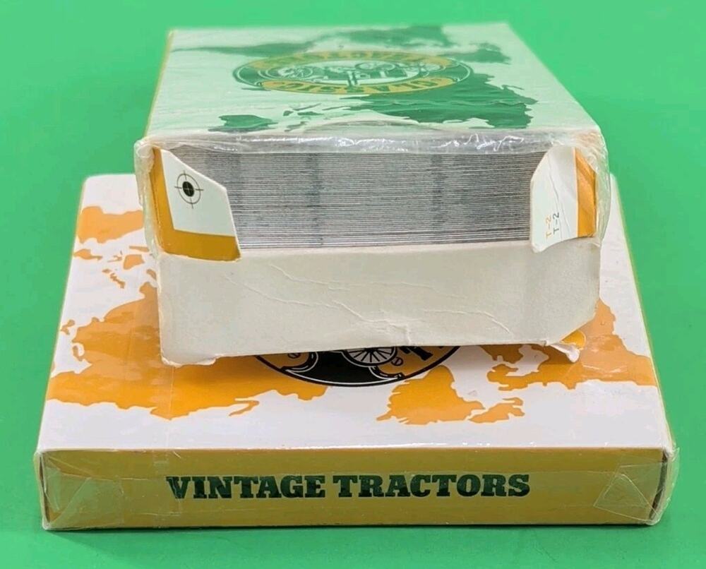 2 Classic Tractor Cards Vintage Antiques Engines Steam Farming Heavy Equipment